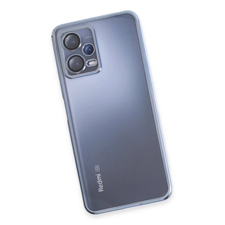 Redmi Note 12 5G Kılıf Razer Lensli Silikon - Açık Mavi