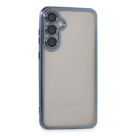 Galaxy S23 FE Kılıf Razer Lensli Silikon - Açık Mavi