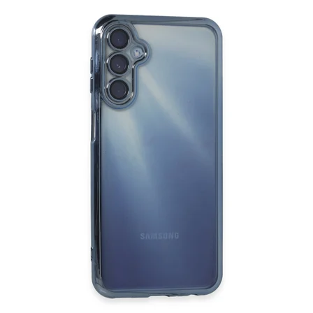 Galaxy A15 4G Kılıf Razer Lensli Silikon - Açık Mavi