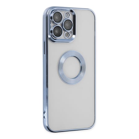 iPhone 14 Pro Max Kılıf Slot Silikon - Sierra Blue