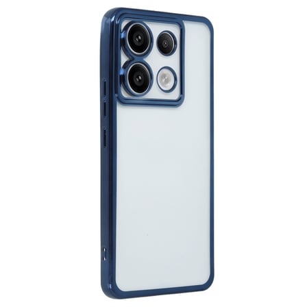 Note 13 Pro 5G Kılıf Razer Lensli Silikon - Sierra Blue