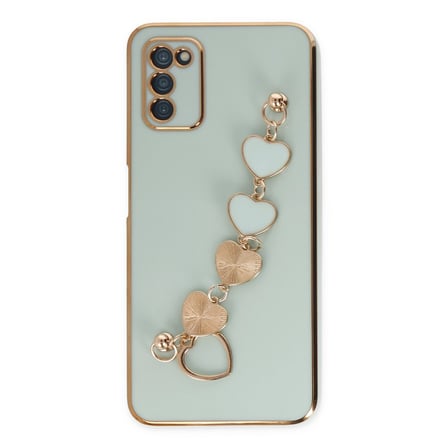 Galaxy A03S Kılıf Esila Silikon - Su Yeşili