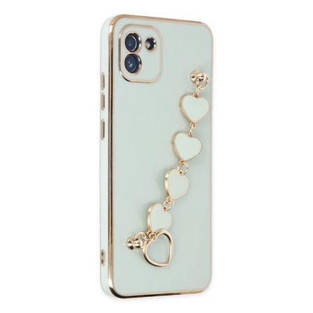 Galaxy A03 Kılıf Esila Silikon - Su Yeşili