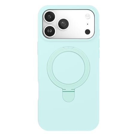iPhone 17 Pro Max Regal Magsafe Standlı Kapak - Su Yeşili