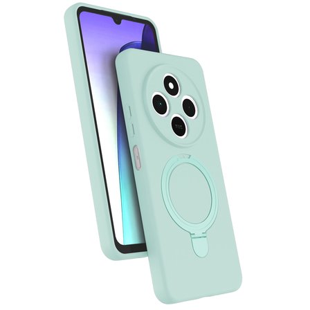 Redmi 14C Regal Magsafe Standlı Kapak - Su Yeşili