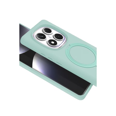 Redmi Note 14 Pro 4G Regal Magsafe Standlı Kapak - Su Yeşili