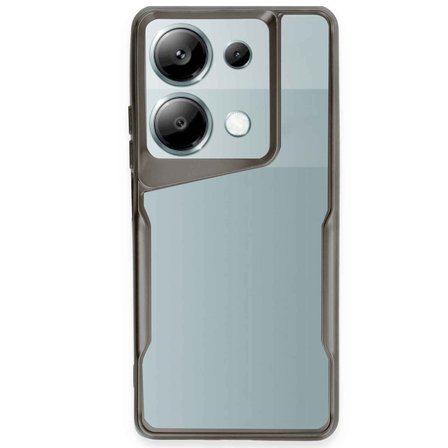 Redmi Note 13 Pro 4G Kılıf Boyi Silikon Kapak - Titan Gri