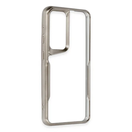 Galaxy S24 Kılıf Boyi Silikon Kapak - Titan Gri