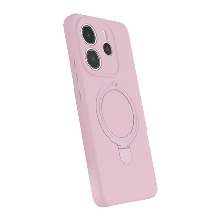 Redmi Note 14 4G Regal Magsafe Standlı Kapak - Açık Pembe