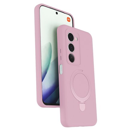 Redmi 15 4G Regal Magsafe Standlı Kapak - Açık Pembe