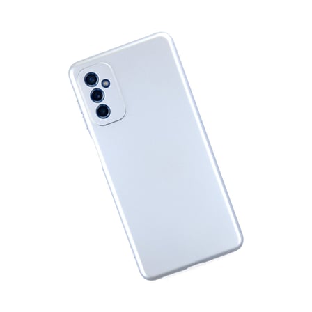 Galaxy M52 5G Kılıf Nano içi Kadife Silikon - Sky Blue