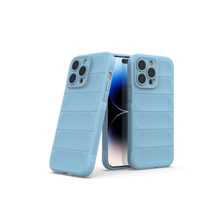iPhone 15 Pro Max Kılıf Optimum Silikon - Sky Blue