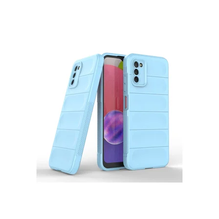 Galaxy A03S Kılıf Optimum Silikon - Sky Blue