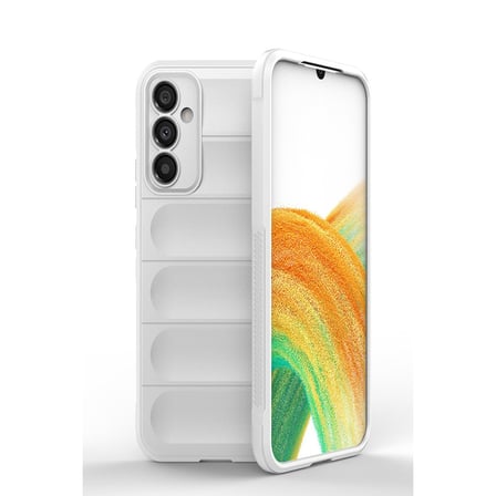 Galaxy A05S Kılıf Optimum Silikon - Krem