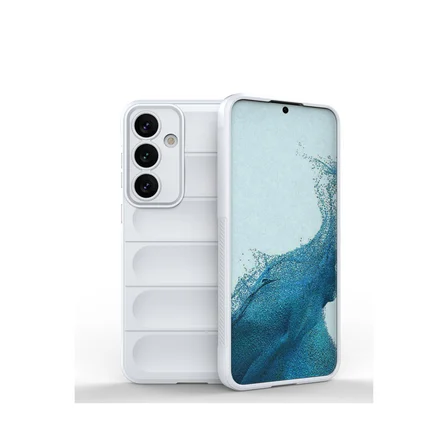 Galaxy S24 Kılıf Optimum Silikon - Krem