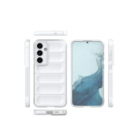 Galaxy S24 Kılıf Optimum Silikon - Krem