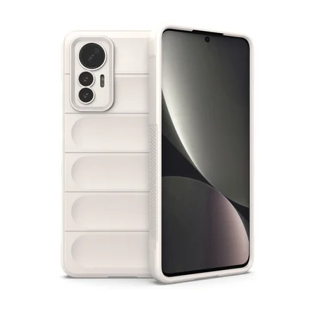 Mi 12 Lite Kılıf Optimum Silikon - Krem