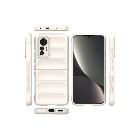 Mi 12 Lite Kılıf Optimum Silikon - Krem