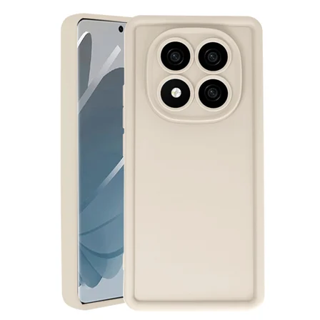 Redmi Note 14 Pro 5G Kılıf Viera Silikon - Krem