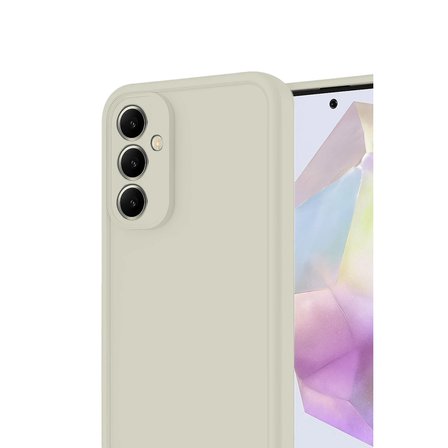 Galaxy A16 5G Kılıf Viera Silikon - Krem