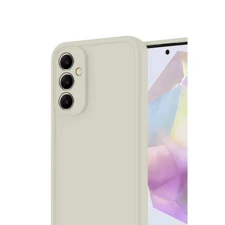 Galaxy A17 5G Viera Silikon - Krem