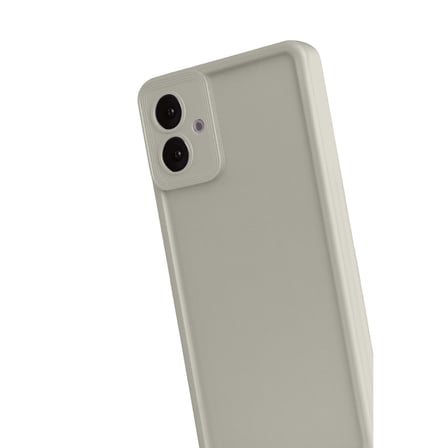 Galaxy A07 4G Viera Silikon - Krem