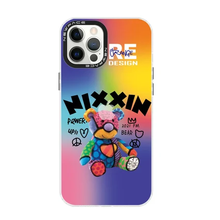 iPhone 12 Pro Max Kılıf Estoril Desenli Kapak - Estoril - 11