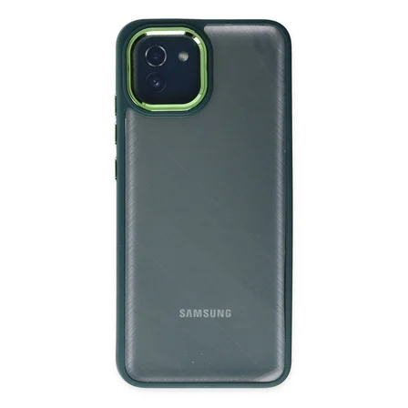 Galaxy A03 Kılıf Dora Kapak - Haki Yeşil