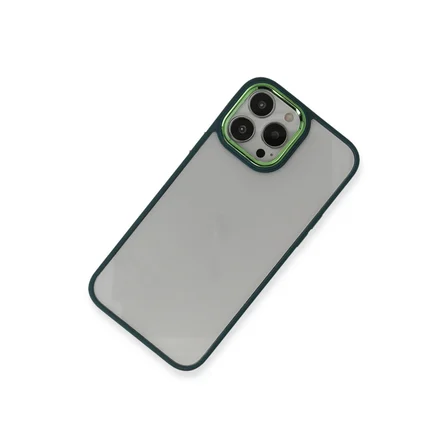 iPhone 14 Pro Max Kılıf Dora Kapak - Haki Yeşil