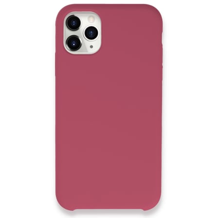 iPhone 11 Pro Max Kılıf Lansman Legant Silikon - Fuşya
