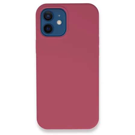iPhone 12 Kılıf Lansman Legant Silikon - Fuşya