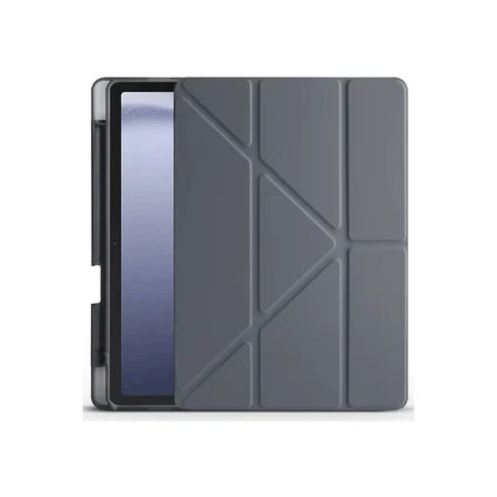 pad x9 11.5 kılıf kalemlikli mars tablet kılıfı - koyu gri