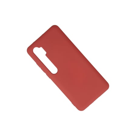 Mi Note 10 Lite Kılıf Nano içi Kadife Silikon - Kiremit