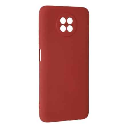 Redmi Note 9 5G Kılıf Nano içi Kadife Silikon - Kiremit