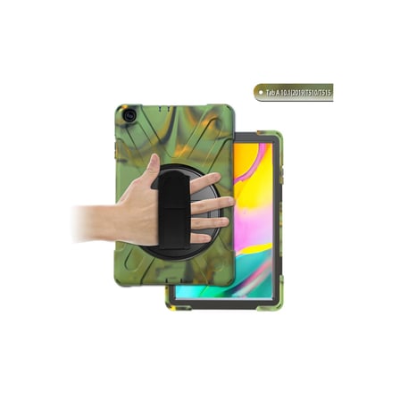 Galaxy T510 Tab A 10.1 Kılıf Amazing Tablet Kapak - Kamuflaj