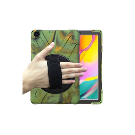 Galaxy T510 Tab A 10.1 Kılıf Amazing Tablet Kapak - Kamuflaj