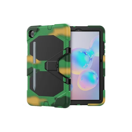 Galaxy P610 Tab S6 Lite 10.4 Kılıf Griffin Tablet Kapak - Kamuflaj