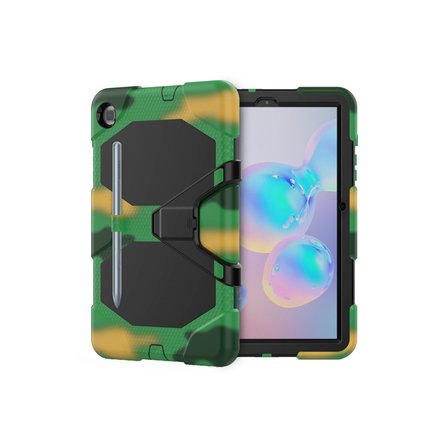 Galaxy P610 Tab S6 Lite 10.4 Kılıf Griffin Tablet Kapak - Kamuflaj