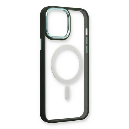iPhone 14 Pro Kılıf Room Magneticsafe Silikon - Köknar Yeşili