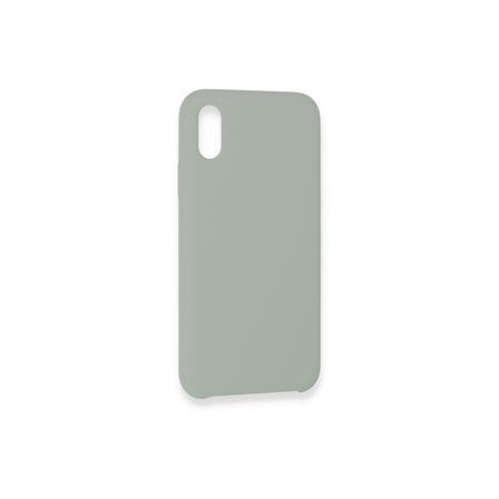 iPhone XS Max Kılıf Lansman Legant Silikon - Açık Gri