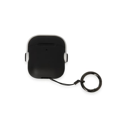 Airpods 2 (2.nesil) Cool Kılıf - Siyah-Beyaz