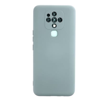 Camon 16 Kılıf Nano içi Kadife Silikon - Buz Mavisi