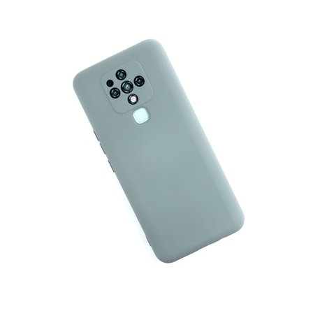 Camon 16 Kılıf Nano içi Kadife Silikon - Buz Mavisi