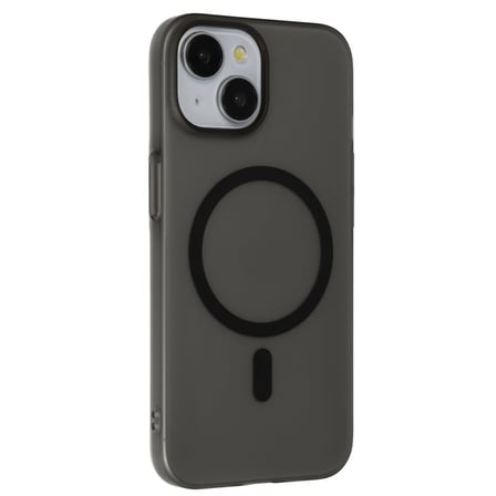 iPhone 15 Plus Tuna PC Slim Magsafe Kapak - Siyah