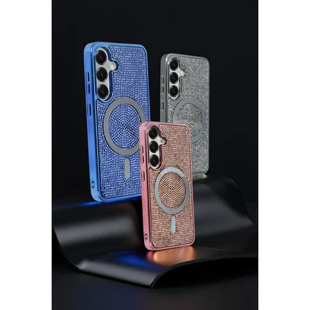 Galaxy S25 Helen Magsafe Kapak - Derin Mor