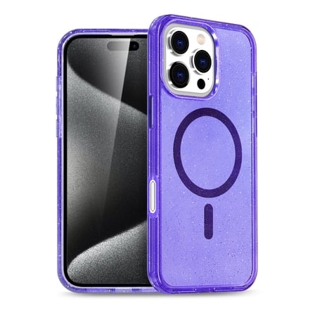 iPhone 16 Pro Max Star Magsafe Kapak - Mor