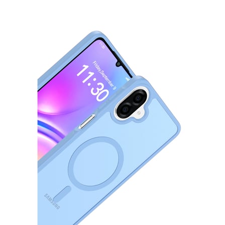 Galaxy A07 4G Jota Magsafe Kapak - Açık Mavi