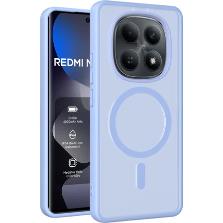 Redmi Note 15 Pro 5G Jota Magsafe Kapak - Açık Mavi