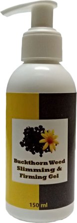 Buck Thorn 2 Adet Weed Slimming & Firming Gel Acı Çehre Tohumu Jeli Istenmeyen Yağlara Parçalayıcı Jeli 150 ml