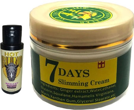 7days Slimming Vücut Bakım Fitkremi + Hat Rhino Kadın Göğüsbüyütücü Krem 60 ml